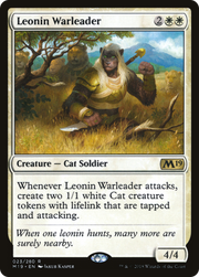 Leonin Warleader (M19) 23