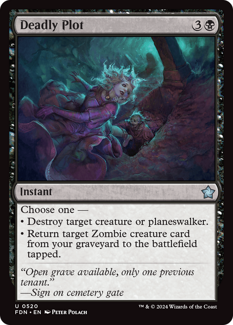 Deadly Plot (FDN) 520 - WZRD TCG