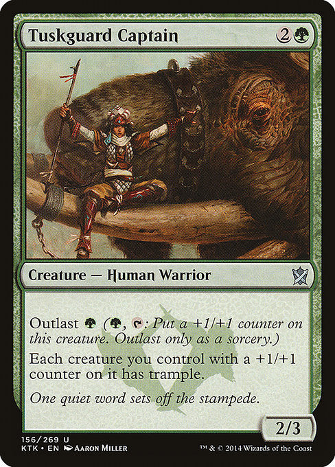 Tuskguard Captain front