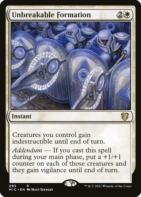 Unbreakable Formation front