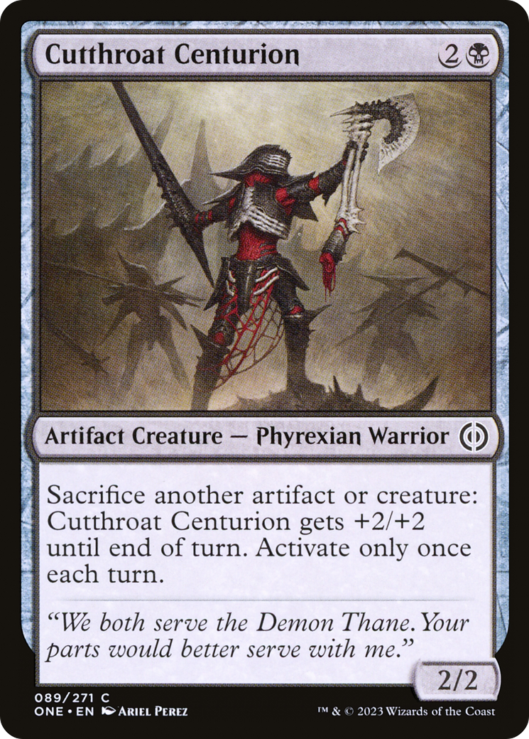 Cutthroat Centurion (ONE) 89