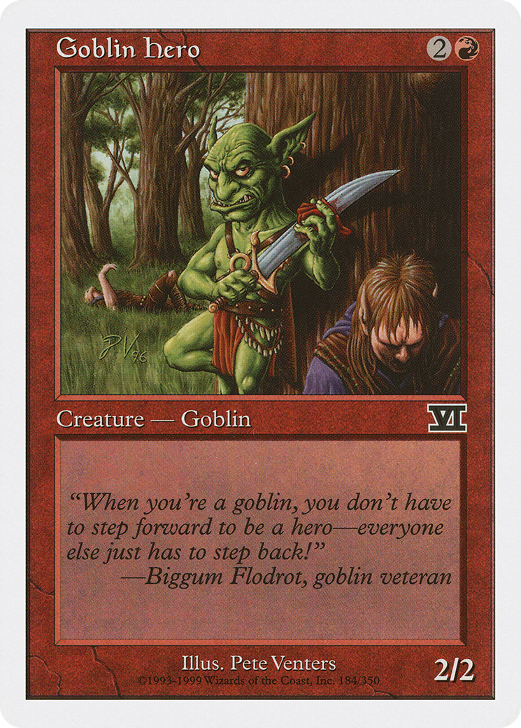Goblin Hero (6ED) 184 - WZRD TCG