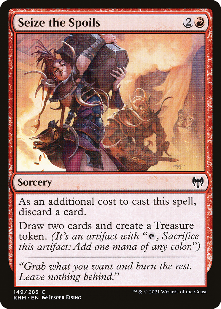 Seize the Spoils (KHM) 149 - WZRD TCG