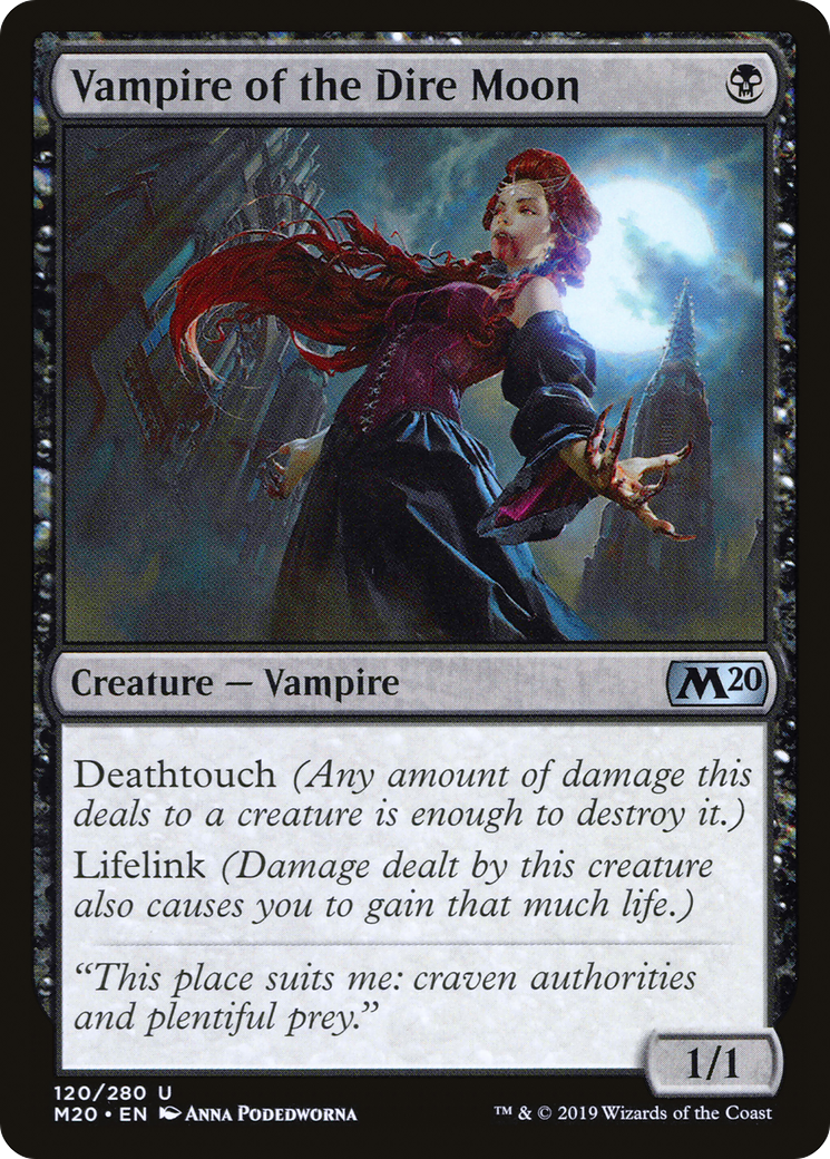 Vampire of the Dire Moon (M20) 120 - WZRD TCG