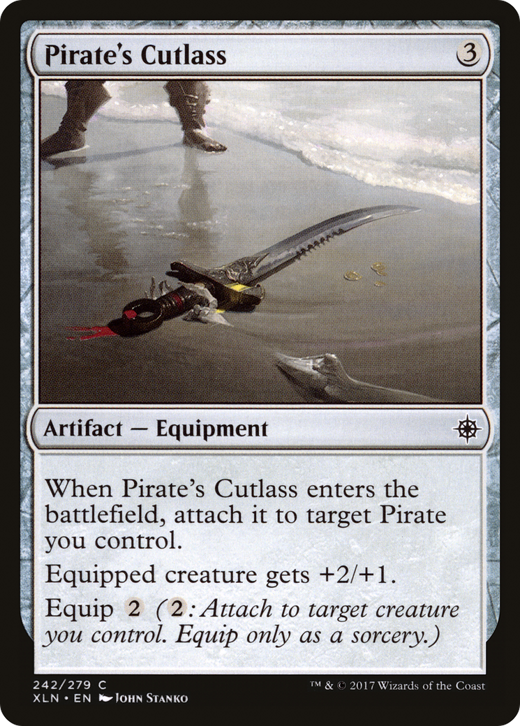Pirate's Cutlass (XLN) 242 - WZRD TCG