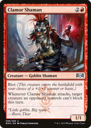 Clamor Shaman (RNA) 96 - WZRD TCG