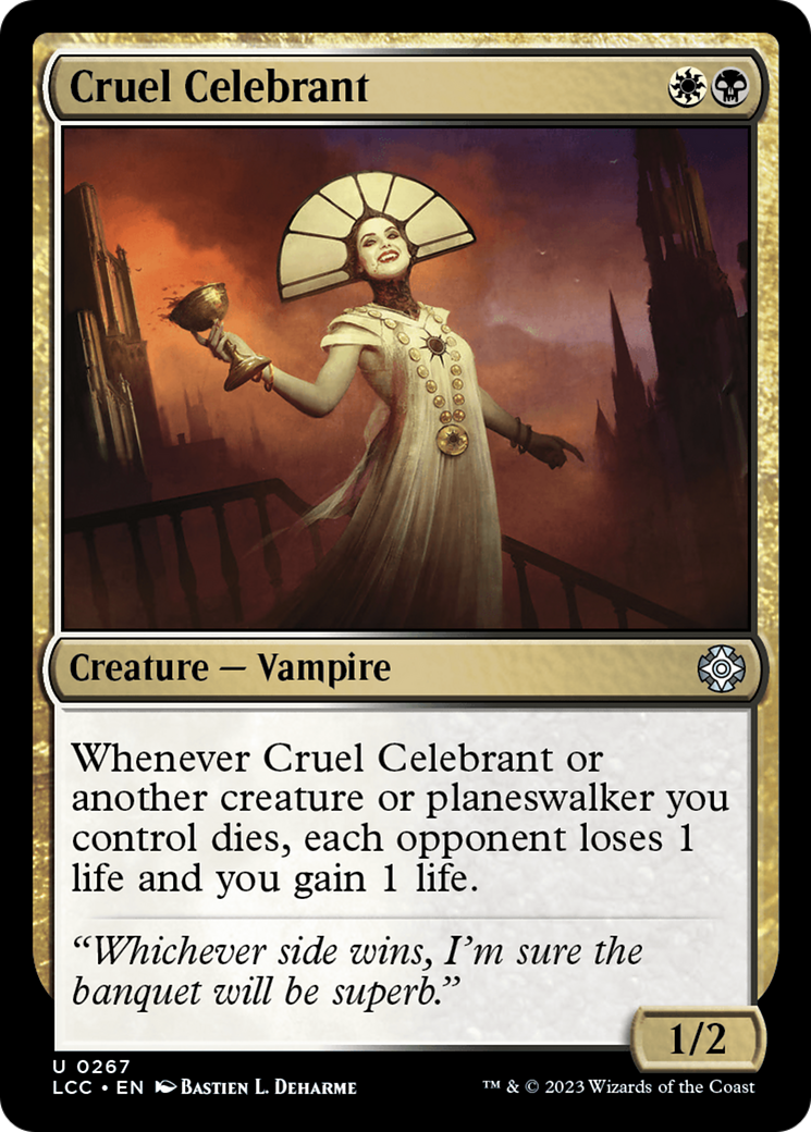 Cruel Celebrant (LCC) 267 - WZRD TCG