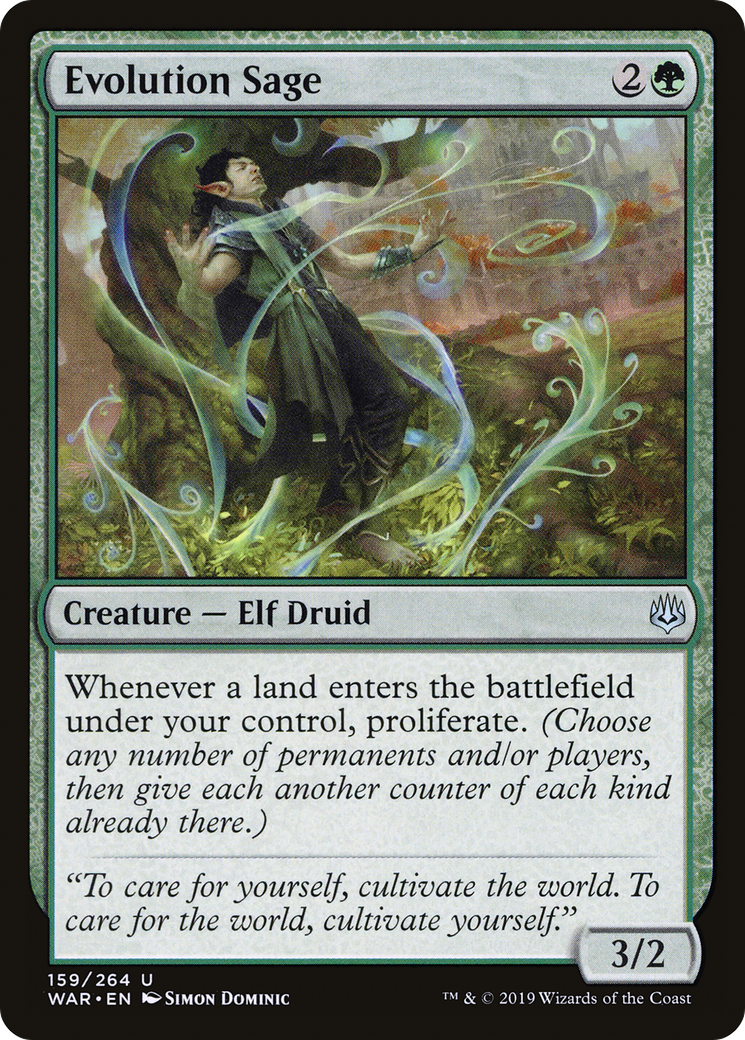 Evolution Sage (WAR) 159 - WZRD TCG