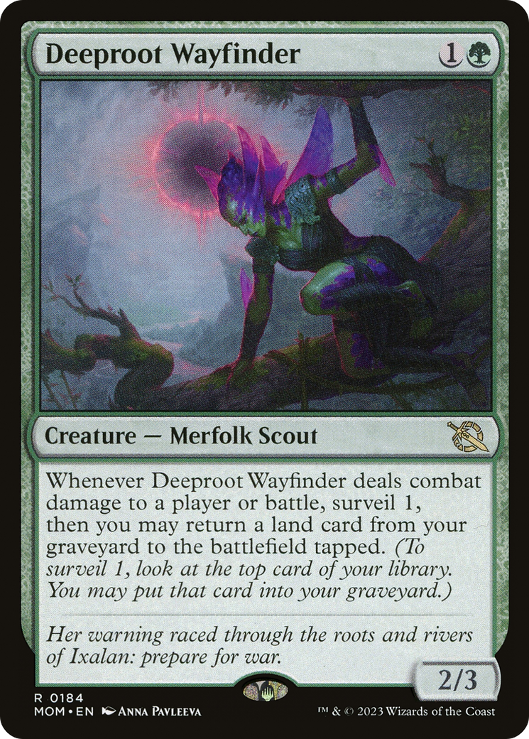Deeproot Wayfinder (MOM) 184 - WZRD TCG