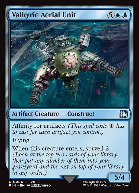 Valkyrie Aerial Unit front