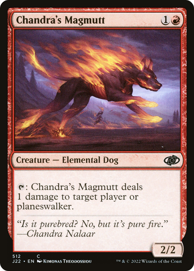 Chandra's Magmutt (J22) 512 - WZRD TCG