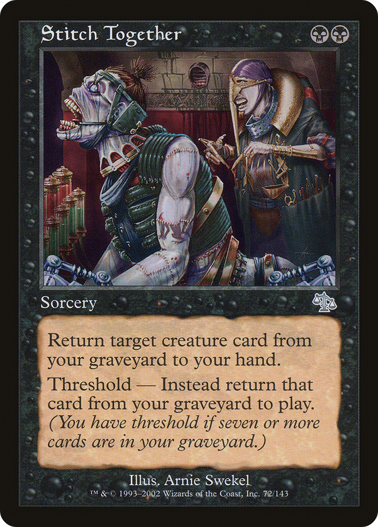Stitch Together (JUD) 72 - WZRD TCG