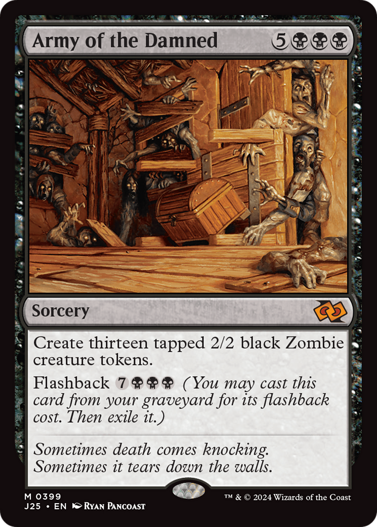 Army of the Damned (J25) 399 - WZRD TCG