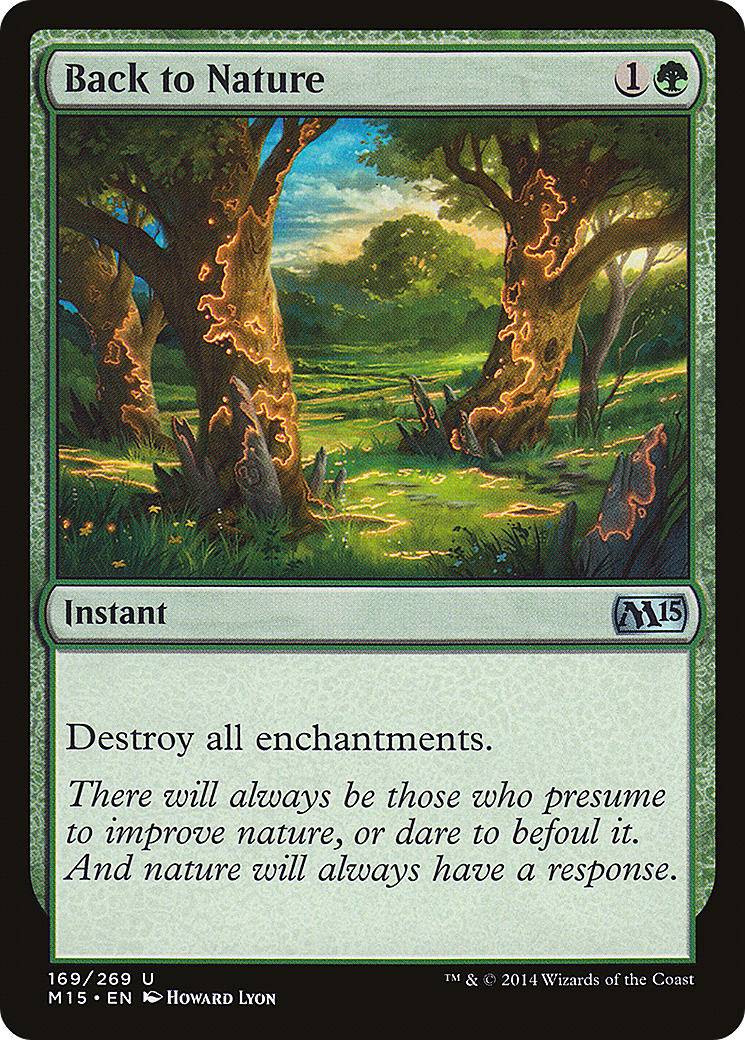 Back to Nature (M15) 169