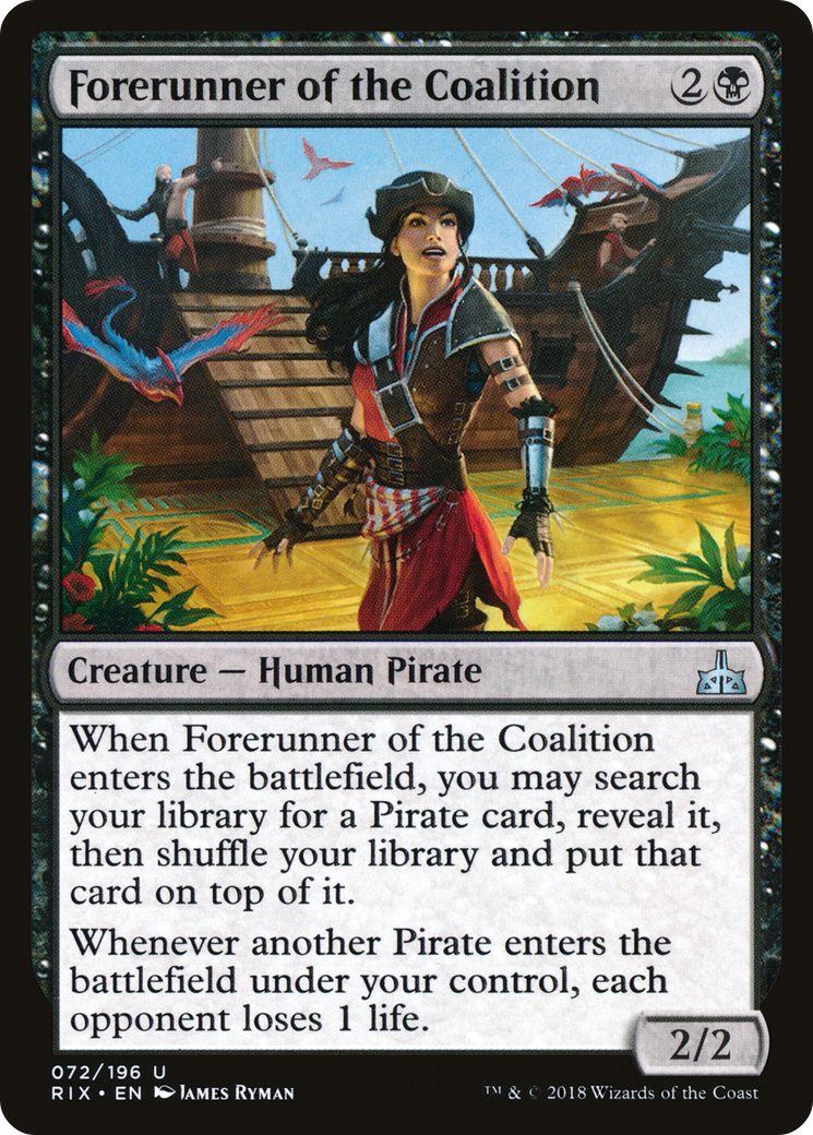 Forerunner of the Coalition (RIX) 72 - WZRD TCG