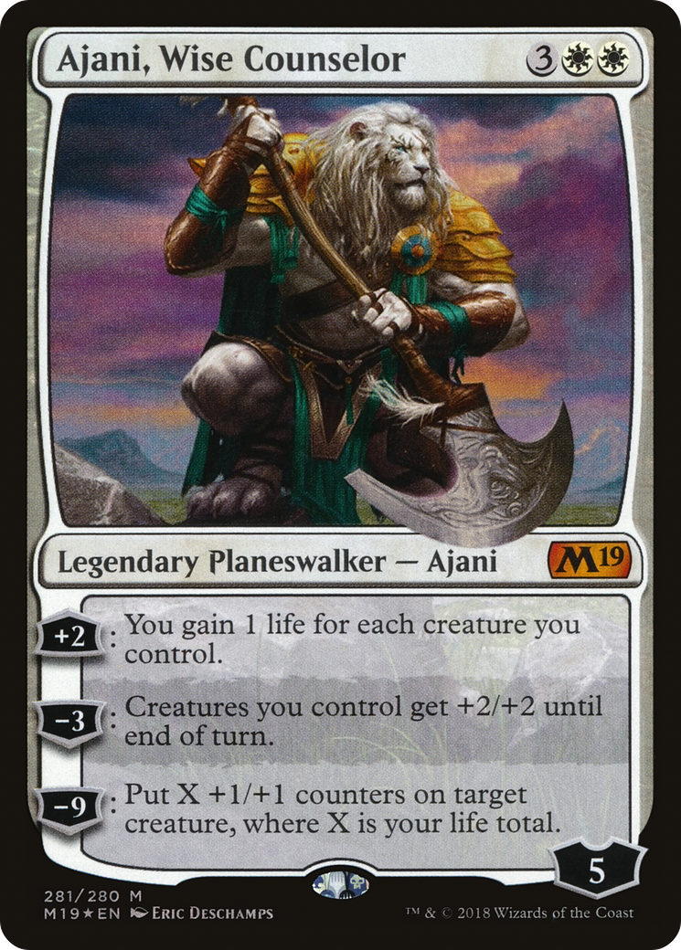 Ajani, Wise Counselor (M19) 281