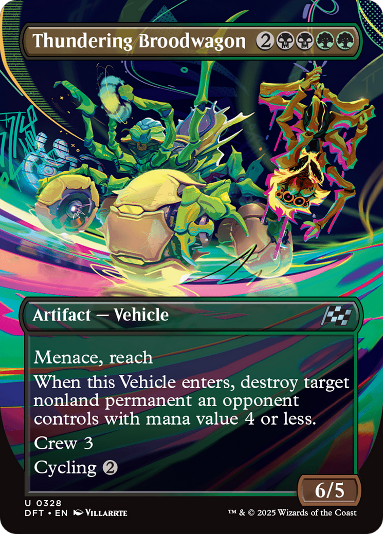 Thundering Broodwagon (DFT) 328 - WZRD TCG