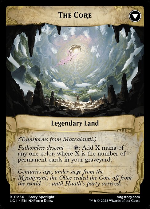 Matzalantli, the Great Door // The Core (Back)