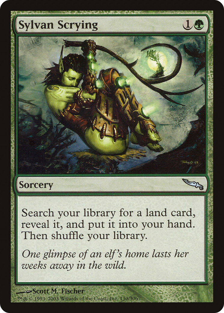 Sylvan Scrying (MRD) 130