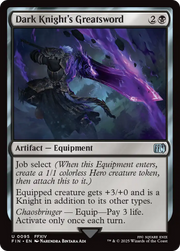 Dark Knight's Greatsword (FIN) 95