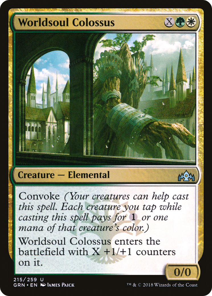 Worldsoul Colossus (GRN) 215 - WZRD TCG