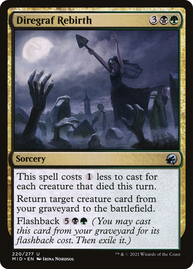 Diregraf Rebirth (MID) 220 - WZRD TCG
