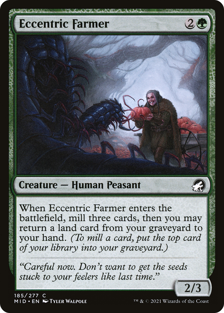 Eccentric Farmer (MID) 185 - WZRD TCG