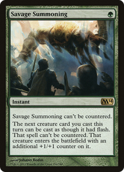 Savage Summoning (M14) 194