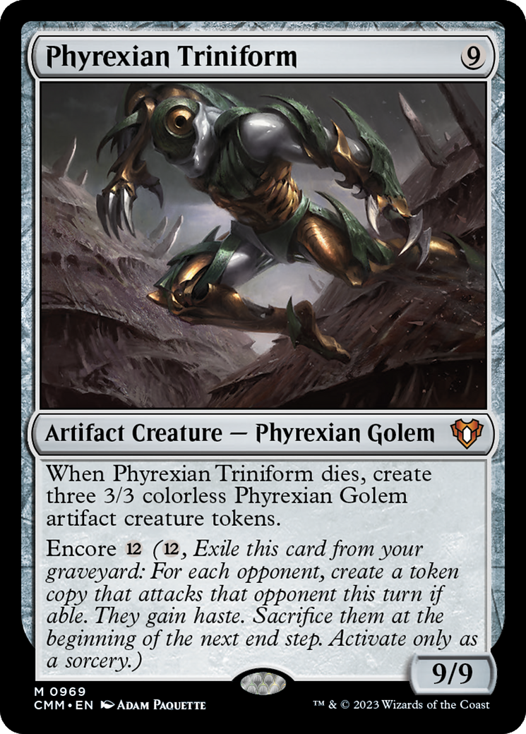 Phyrexian Triniform (CMM) 969 - WZRD TCG