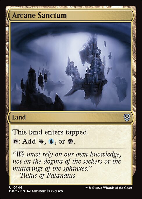 Arcane Sanctum front