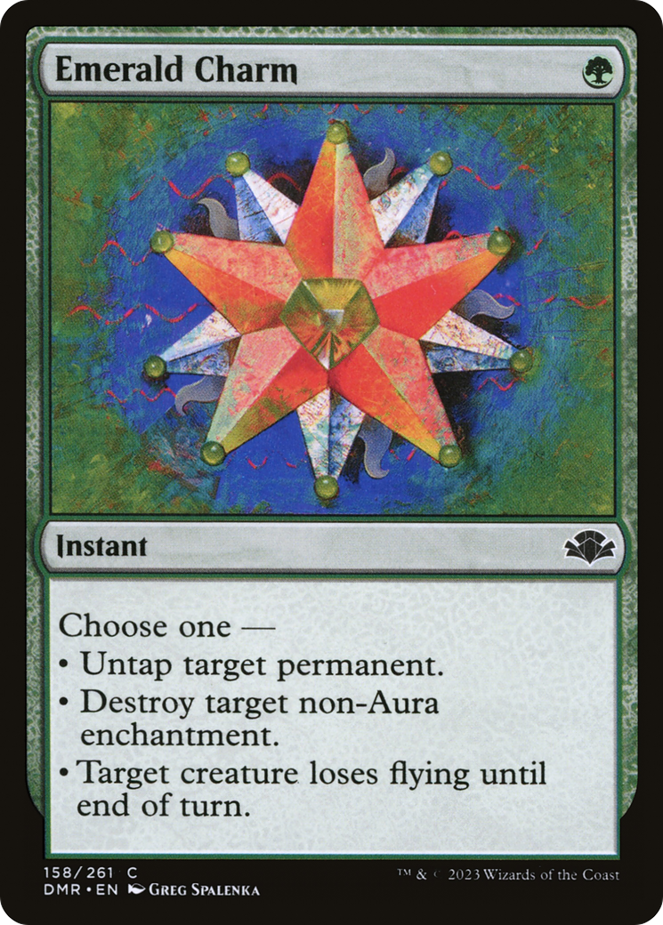 Emerald Charm (DMR) 158 - WZRD TCG