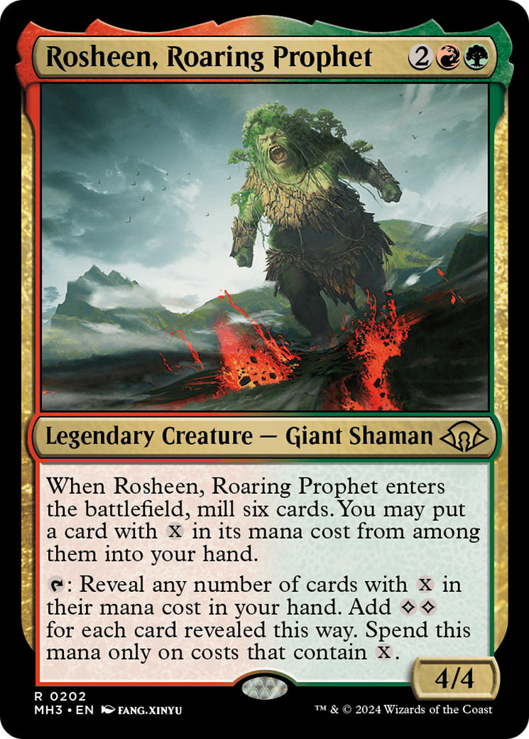 Rosheen, Roaring Prophet (MH3) 202 - WZRD TCG
