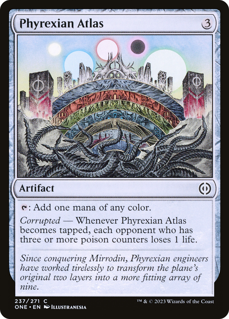 Phyrexian Atlas (ONE) 237 - WZRD TCG