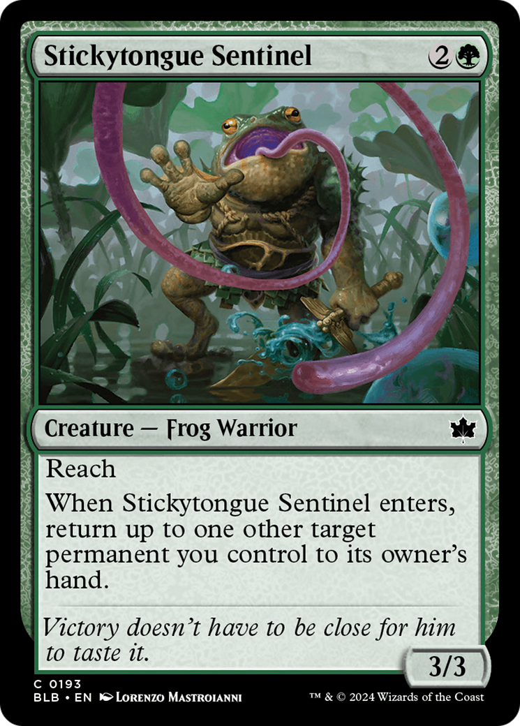 Stickytongue Sentinel (BLB) 193