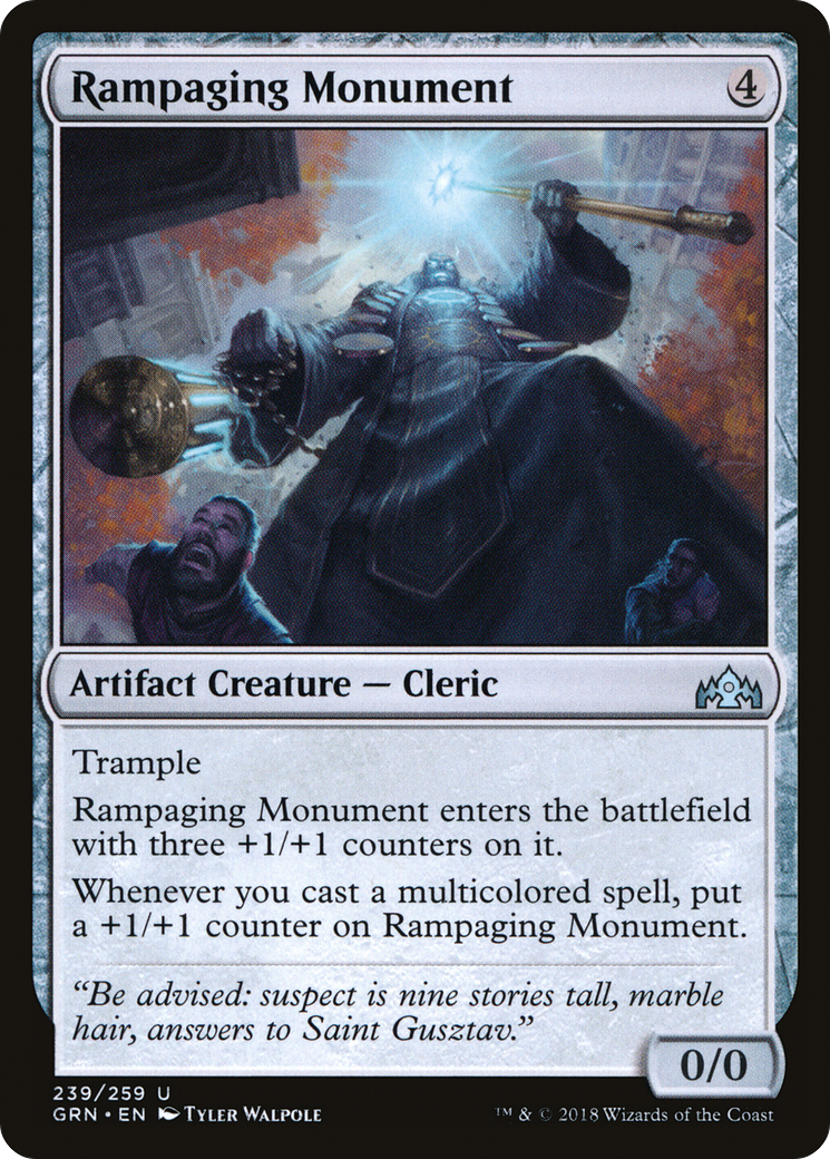 Rampaging Monument (GRN) 239 - WZRD TCG