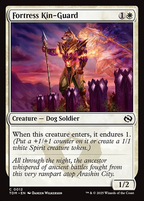 Fortress Kin-Guard front