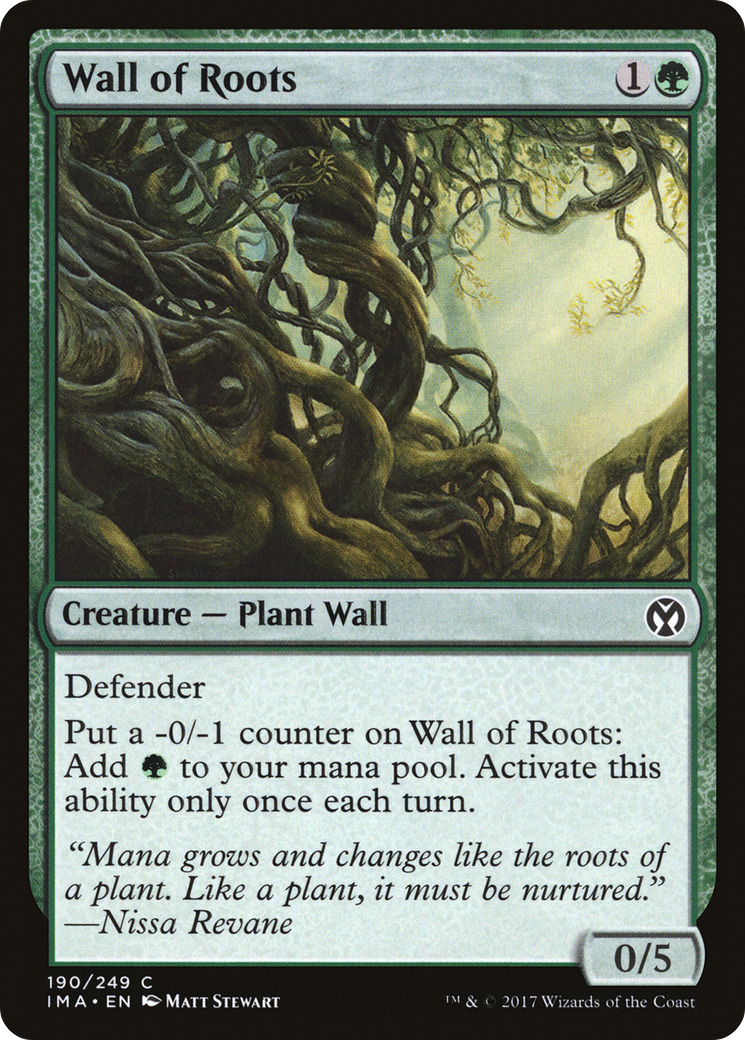 Wall of Roots (IMA) 190 - WZRD TCG