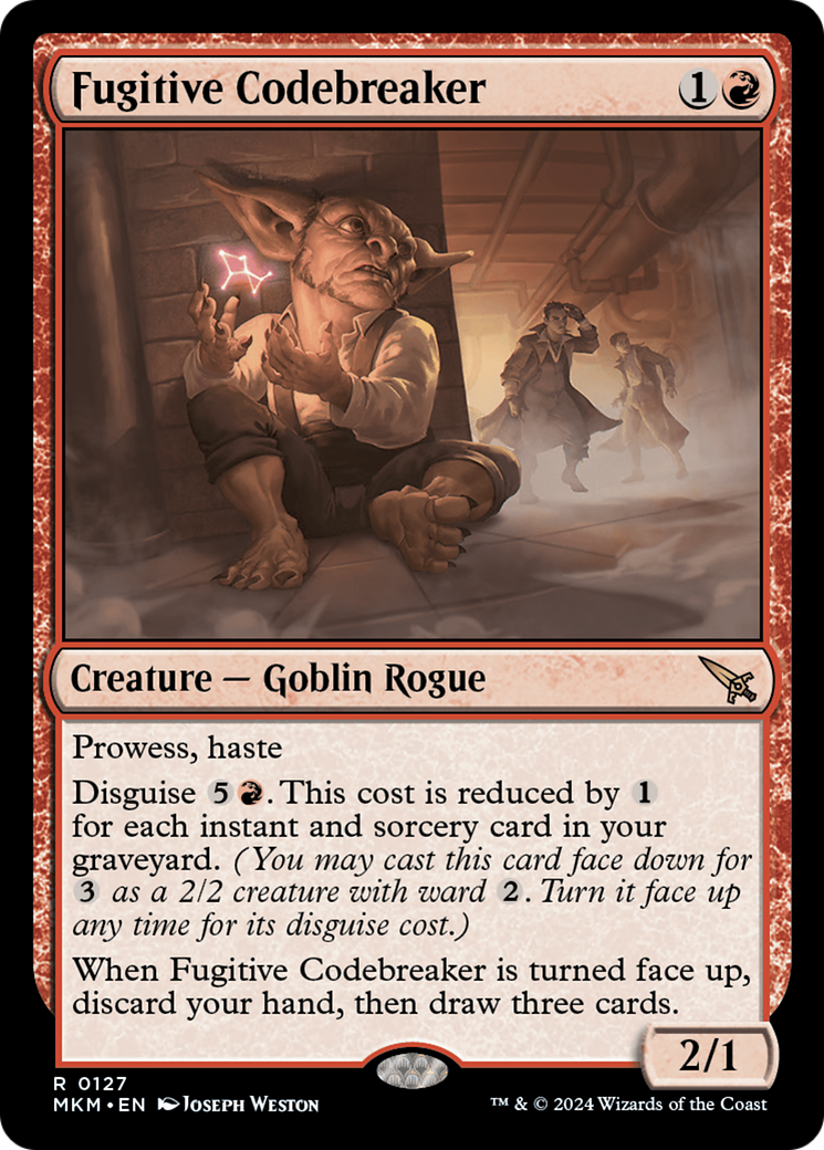 Fugitive Codebreaker (MKM) 127 - WZRD TCG