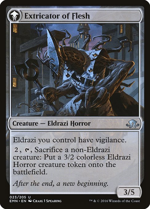 Extricator of Sin // Extricator of Flesh back