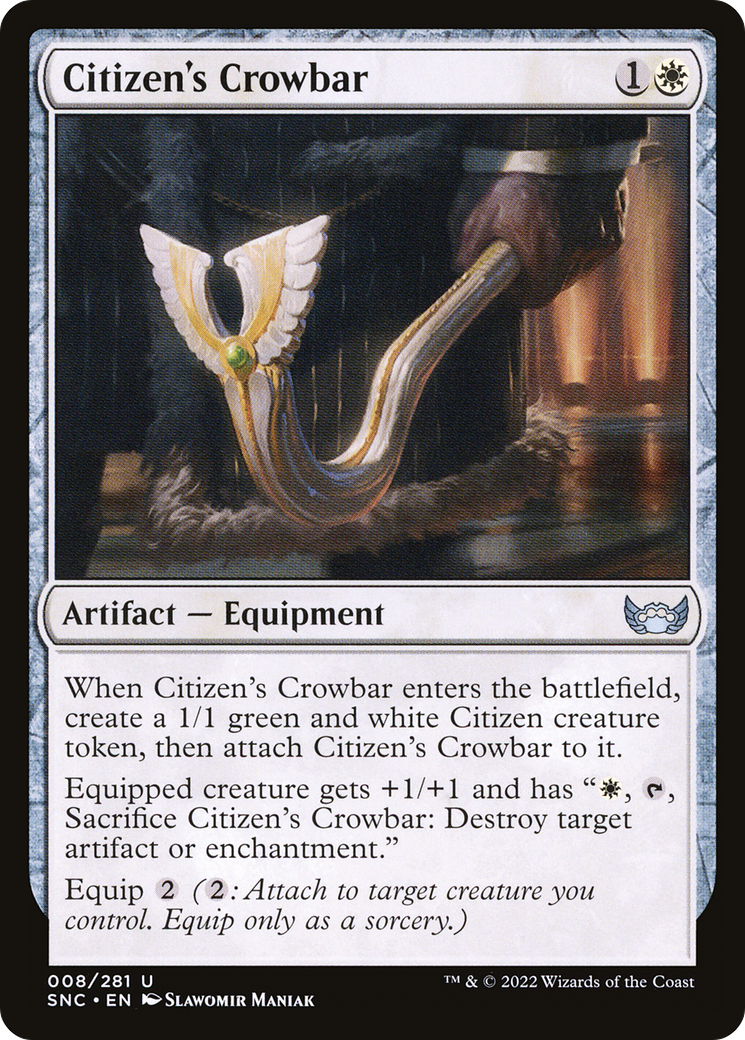 Citizen's Crowbar (SNC) 8 - WZRD TCG