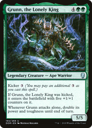 Grunn, the Lonely King (DOM) 165