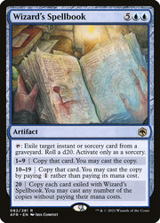 Wizard's Spellbook front
