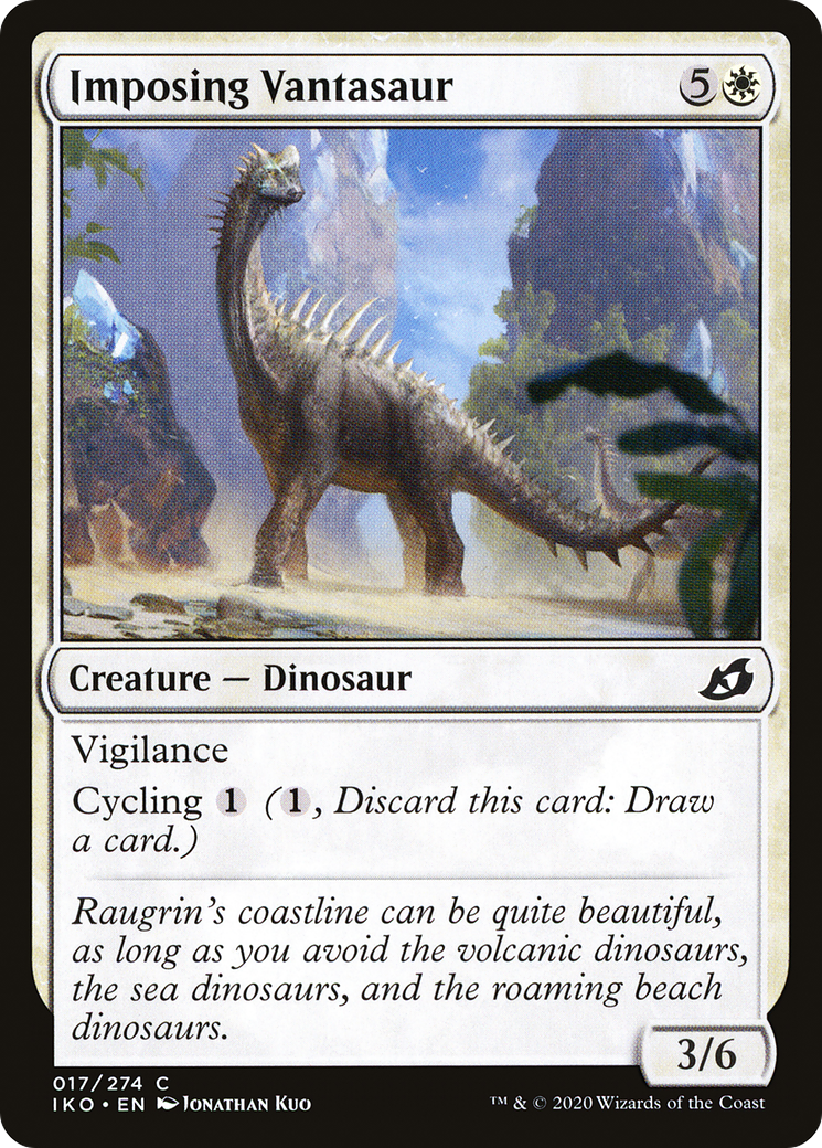 Imposing Vantasaur (IKO) 17