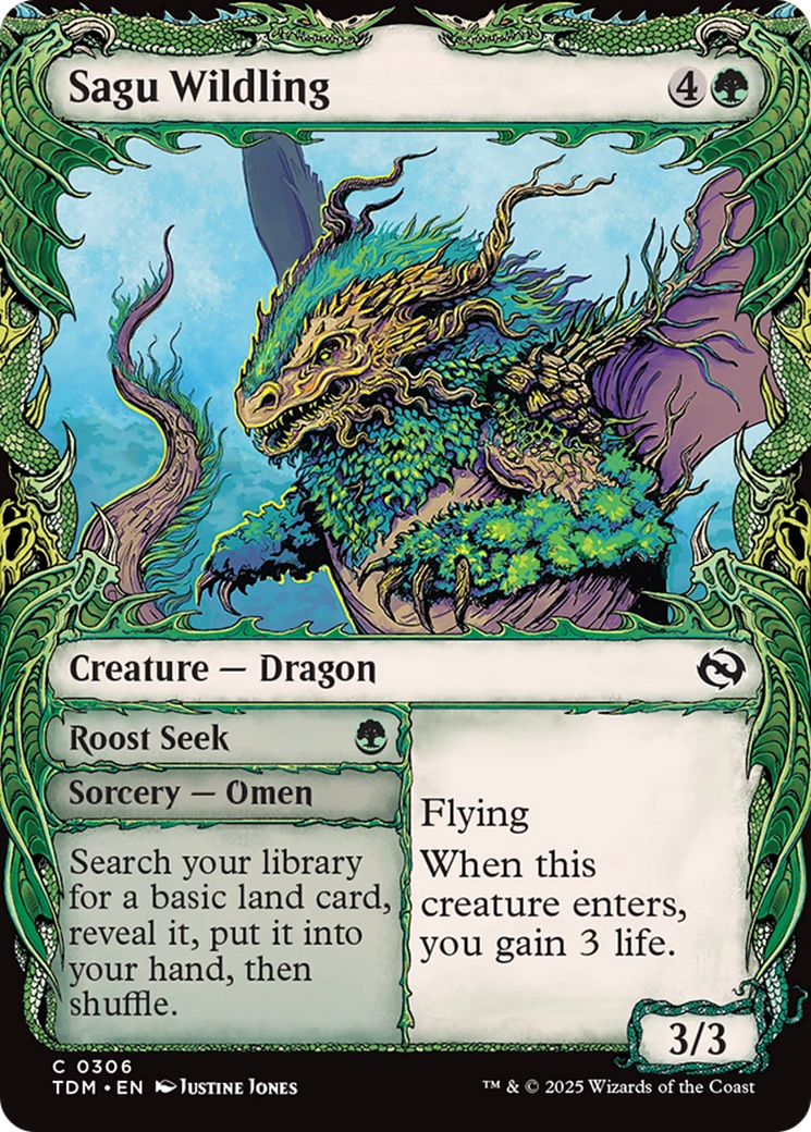 Sagu Wildling (DFC) (TDM) 306 - WZRD TCG