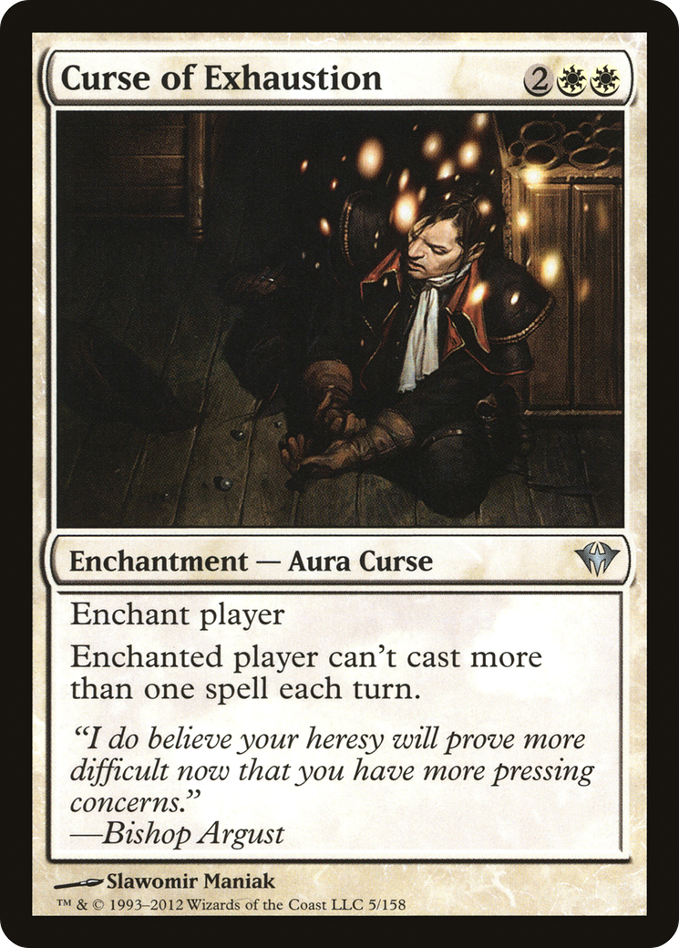 Curse of Exhaustion (DKA) 5 - WZRD TCG