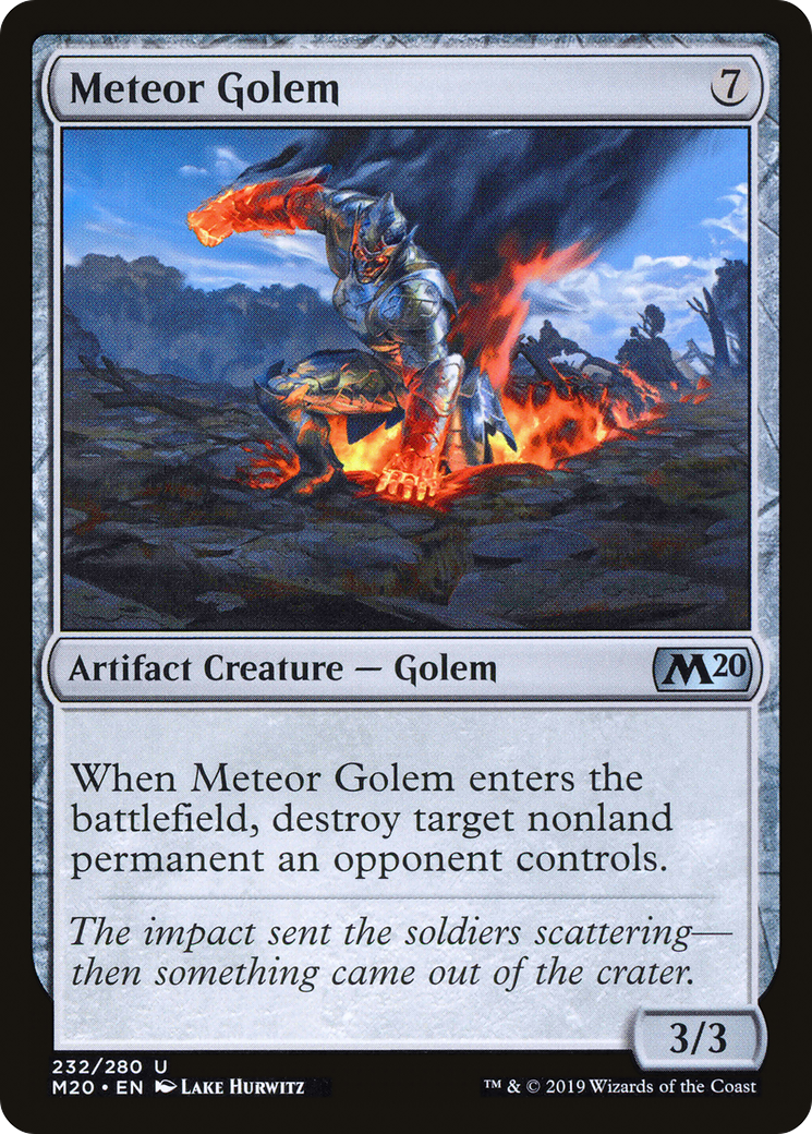 Meteor Golem (M20) 232