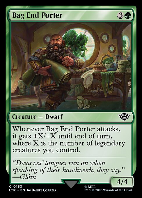 Bag End Porter front