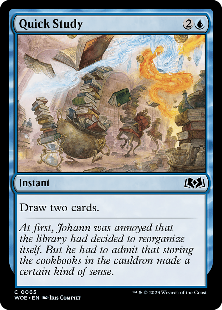 Quick Study (WOE) 65 - WZRD TCG