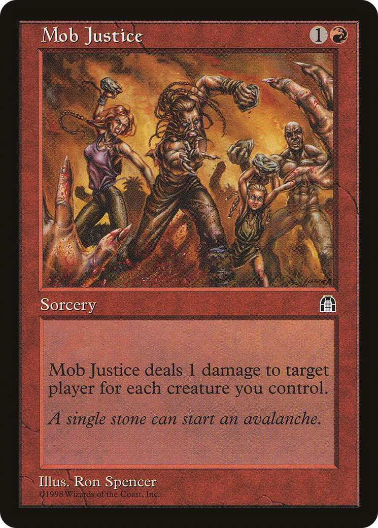 Mob Justice (STH) 90 - WZRD TCG