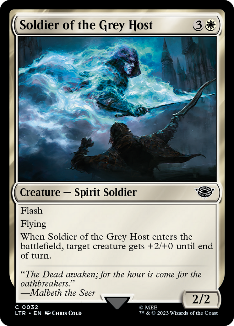 Soldier of the Grey Host (LTR) 32 - WZRD TCG